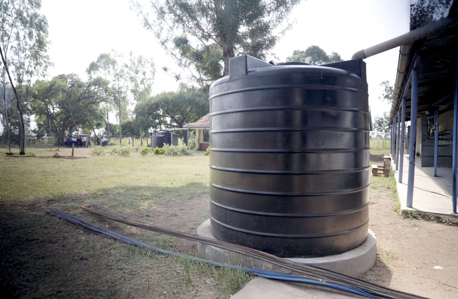 Storage tank installed at Watata